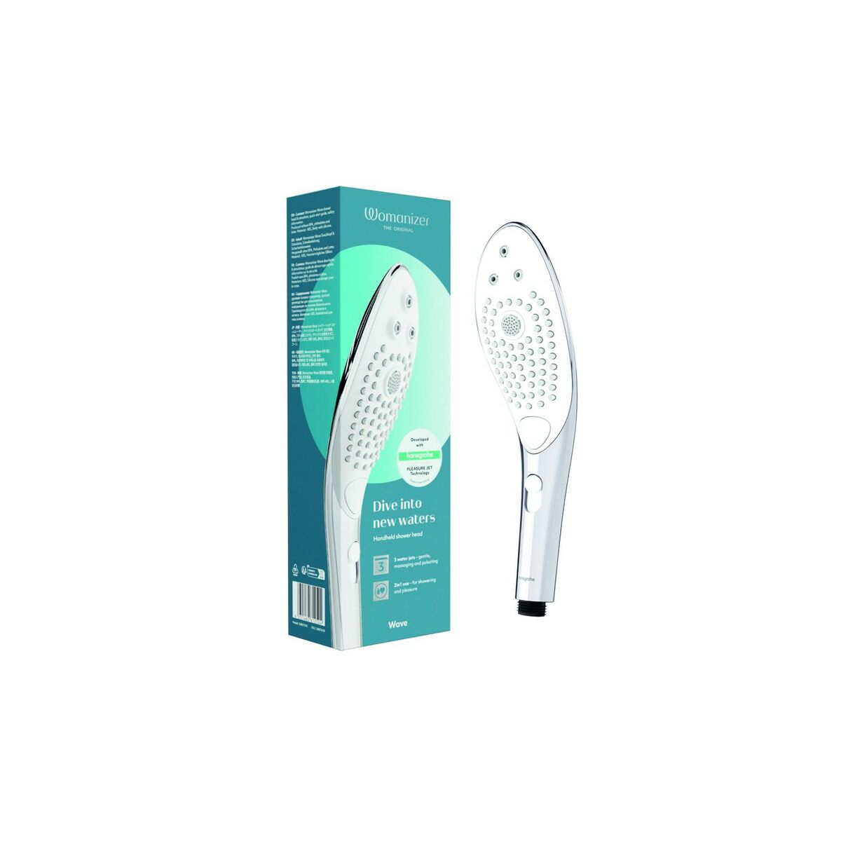 Vibromasseur Womanizer WOM176-CHROME